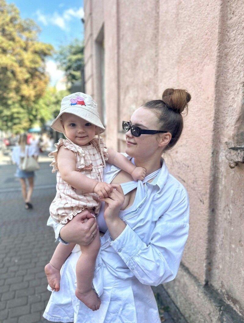 Марія Мікельоніс: «Наша донька, яку я так хотіла мати, народилася копією тата».