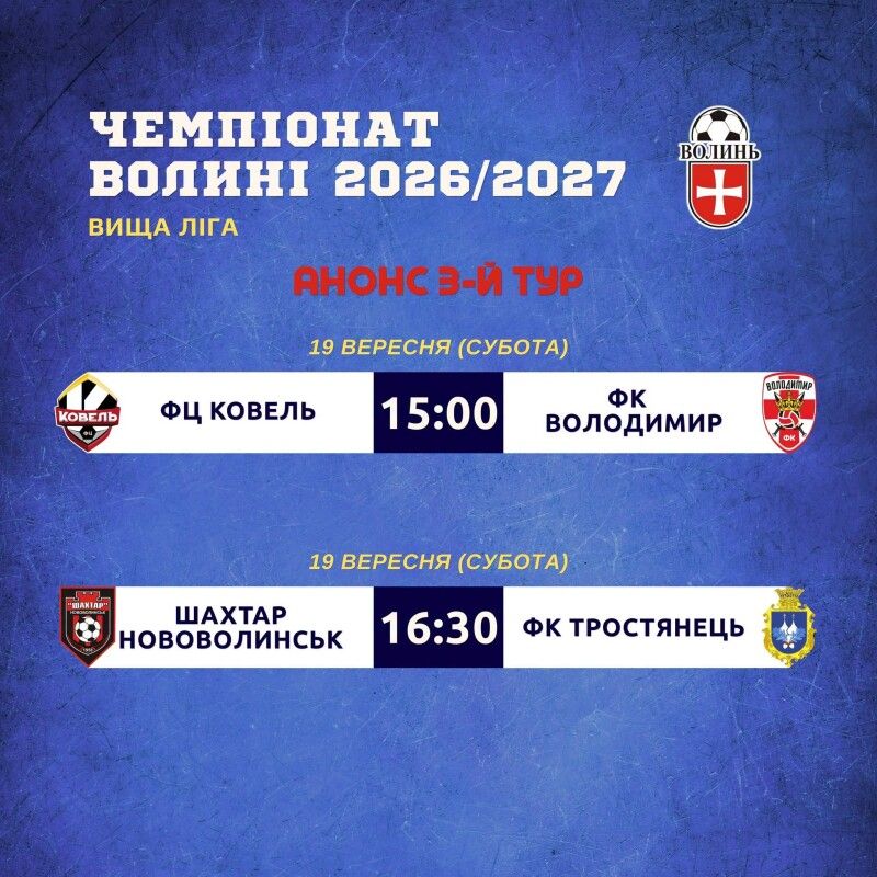 Фотоскрін: ffv.org.ua.