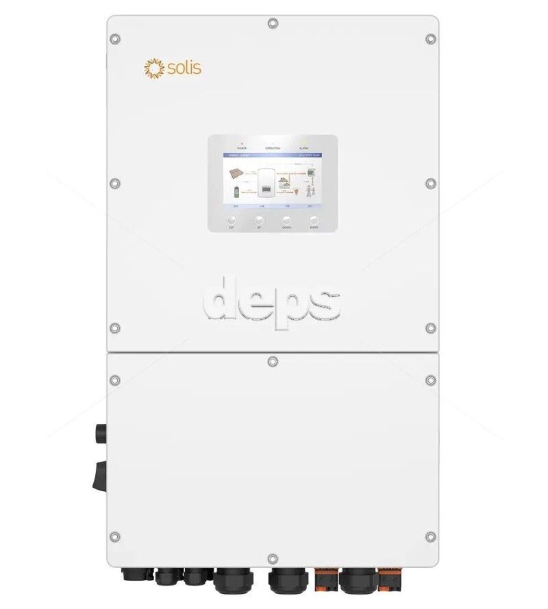Гібридний інвертор Solis S6-EH1P6K-L-PLUS (LV | 6 кВт 1ф | 2 MPPT)