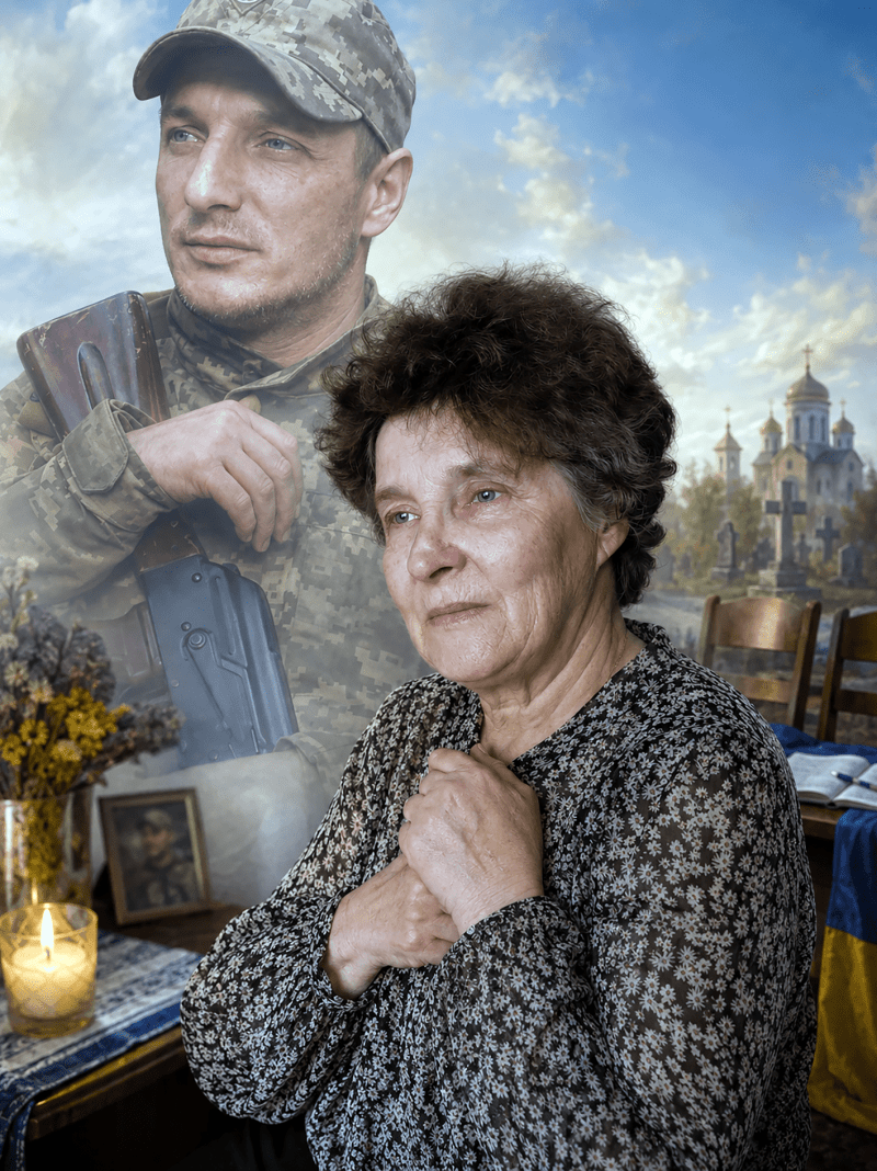Надія Ходирєва вісім місяців жила між надією і страшною правдою: її син Олексій, який сам пішов боронити Україну, загинув на фронті.