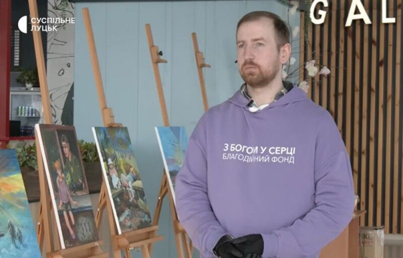 Виставка Володимира Симанишина триватиме в Луцьку до 20 березня.