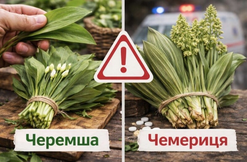 Листя черемші ніжне, з вираженим цибулево-часниковим запахом.