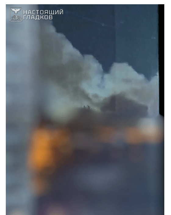 Наслідки прильоту в Бєлгороді. Фото: Гладков у Telegram.