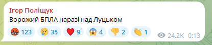 Фото: Телеграм-канал Ігоря ПОЛІЩУКА.