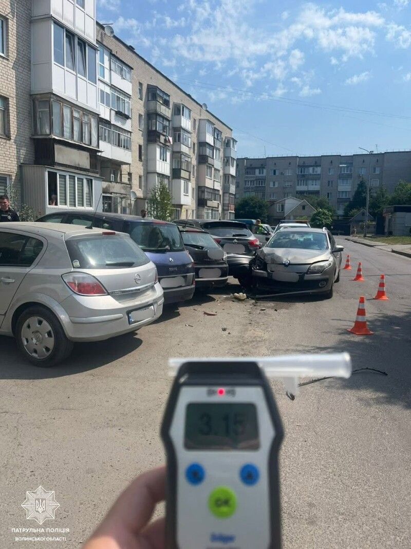 На місці ДТП на вулиці Січовій.