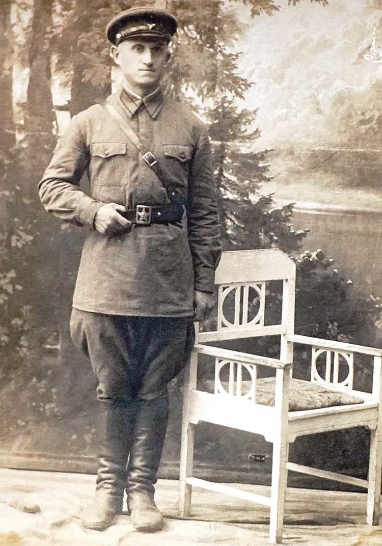 Федір Лавров — військовий фельдшер, 1940 рік.