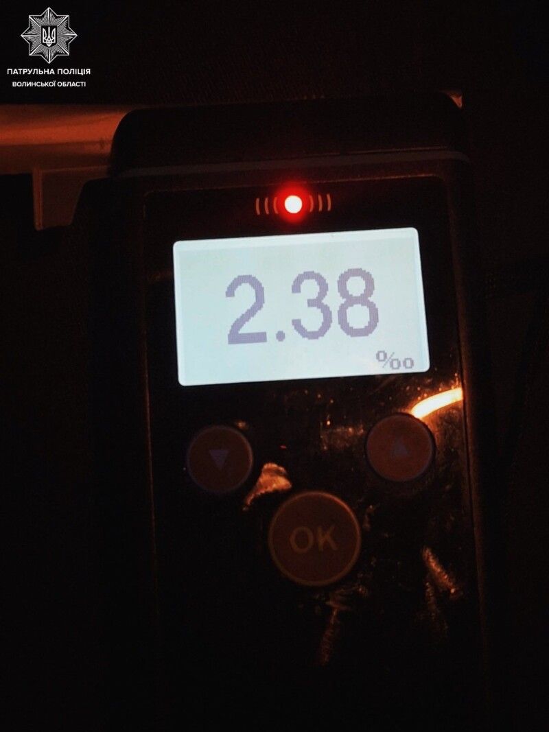 Фото: Патрульна полція Волині.