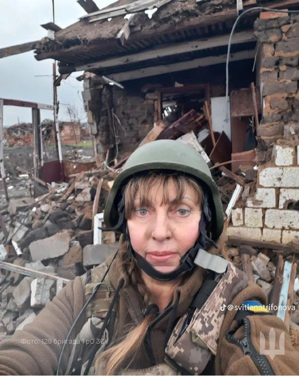 На початку повномасштабного вторгнення Світлана пішла на фронт доброволицею.