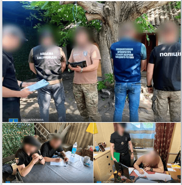 Фото: Спеціалізована прокуратура у сфері оборони Західного регіону.
