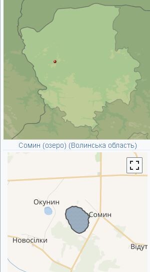 Соминське озеро. Фото: uk.wikipedia.org/wiki.
