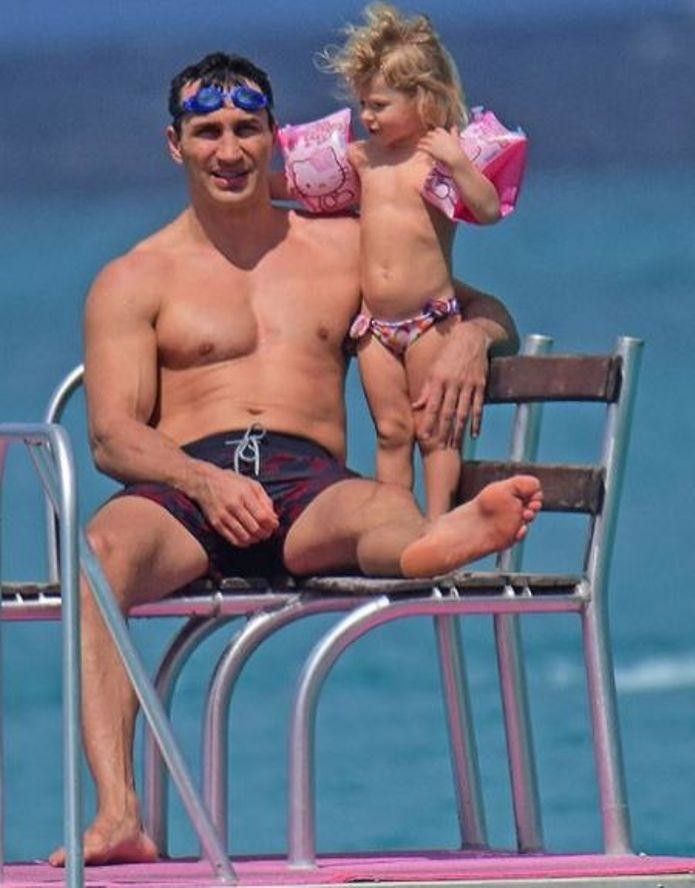 Володимир Кличко - тато-одинак.