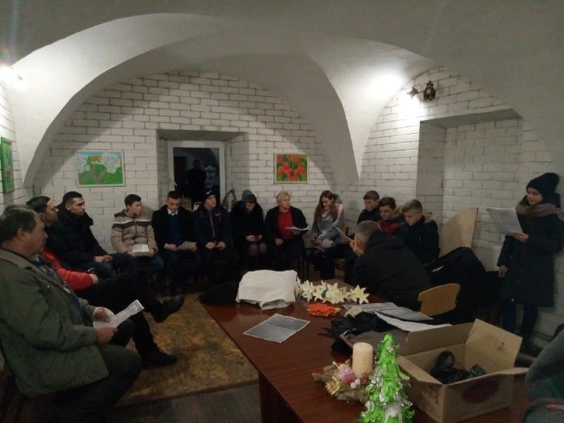 А так готуються колядувати.