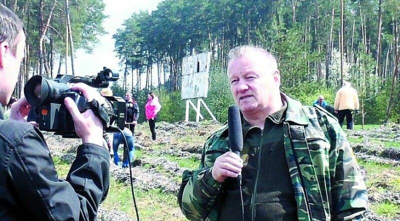 Степан Данькевич. Фото ДП «Радехівське лісомисливське господарство».