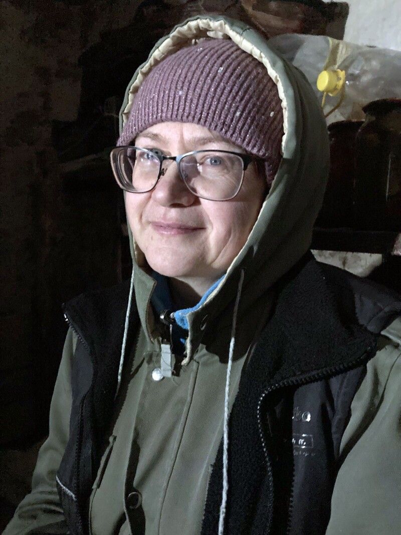  Фото, яке нагадує Валентині Миколаївні про пережите на окупованій території, коли треба було ховатися у підвалі.