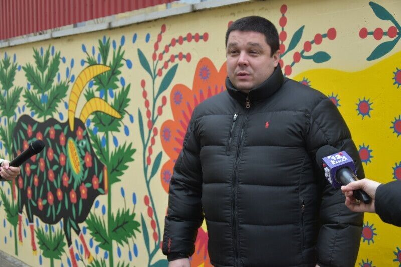Заступник міського голови Костянтин Петрочук: Сподіваємось, що цей мурал стане ще однією туристичною родзинкою міста Луцька