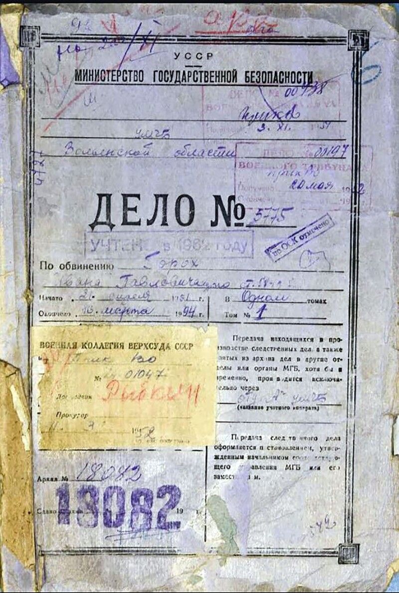 Архівно-кримінальна справа Івана Гороха.