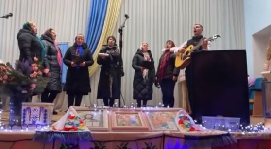 Фотоскрін з відео Аліни МАРТИНЮК.