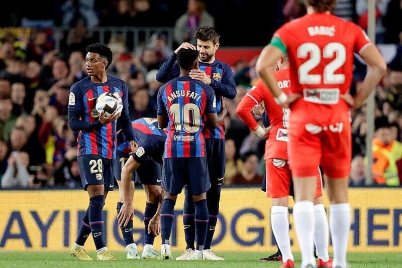 FC Barcelona v UD Almeria - La Liga Santander