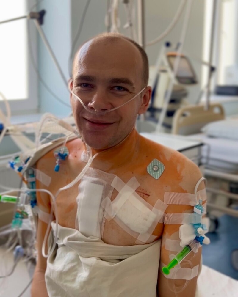 «Дякую донору за врятоване життя!» – каже волинянин Віталій Гошко.