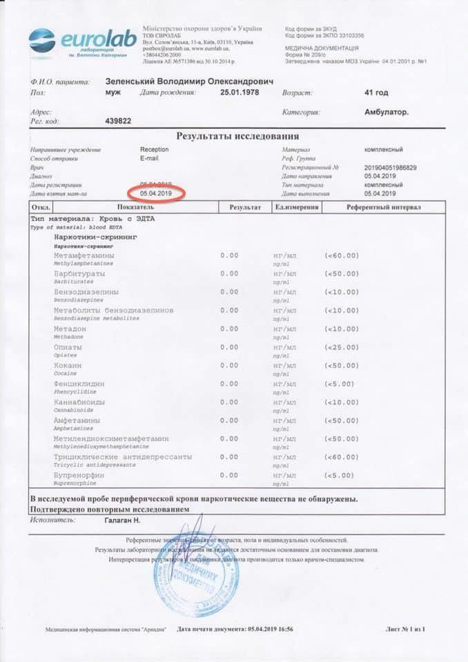 Другий документ, оприлюднений Зеленським.