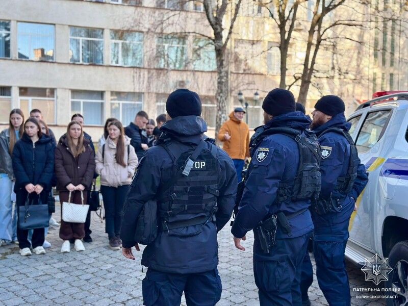Фото: Патрульна поліція Волині.