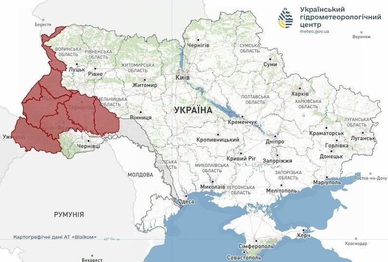 Які водойми у зоні ризику?