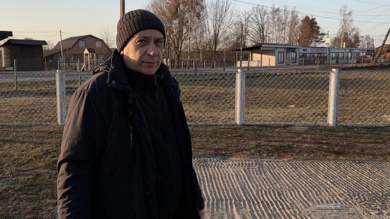 Технік-метеоролог Віктор Носуліч, Світязь, березень 2026 року.