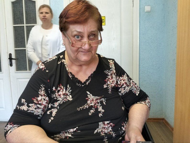 Переселенка з Дружківської громади Галина Прокопенко. Фото: «Суспільне Луцьк».