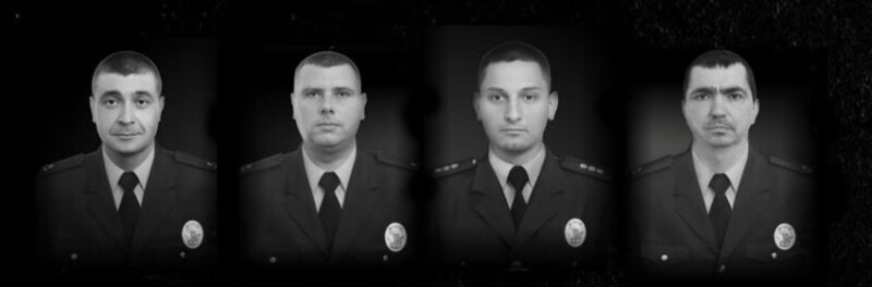 Під час операції загинули спецпризначенці (зліва направо): Олександр Флорінський, Володимир Бойко, Денис Половинка і Сергій Сафронов.