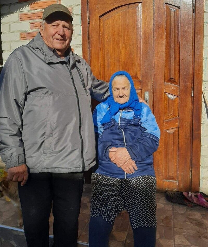 Подружжя Степана й Ольги Порв – найстаріші мешканці села Локутки.