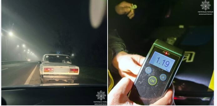 Фото: Патрульна поліція Волині.