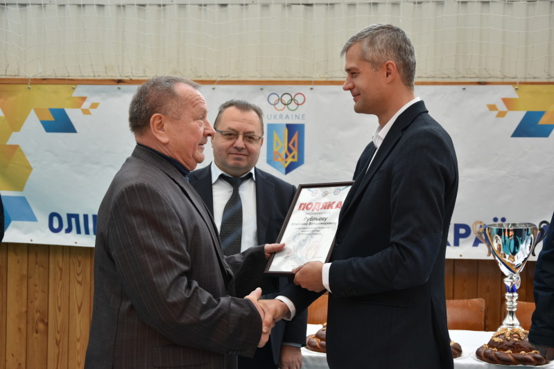 Микола Авраменко та радник голови Волинської облради Вячеслав Рубльов.