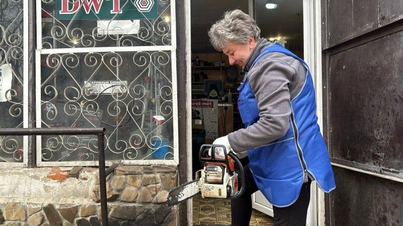 «Поремонтували бензопилу – тепер треба перевірити її в роботі!»