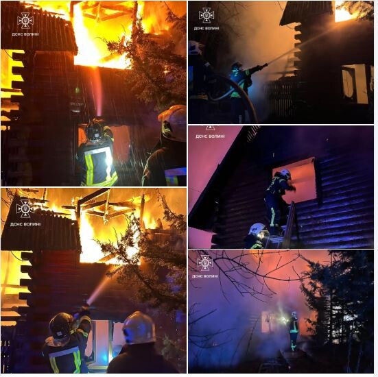 Фото – ДСНС Волині.