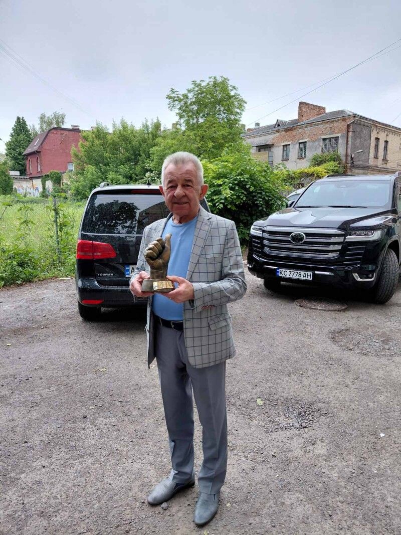 Анатолій НИКОНЮК – володар журналістської премії «За служіння суспільству» у 2026 році. Фото: Катерини ЗУБЧУК.