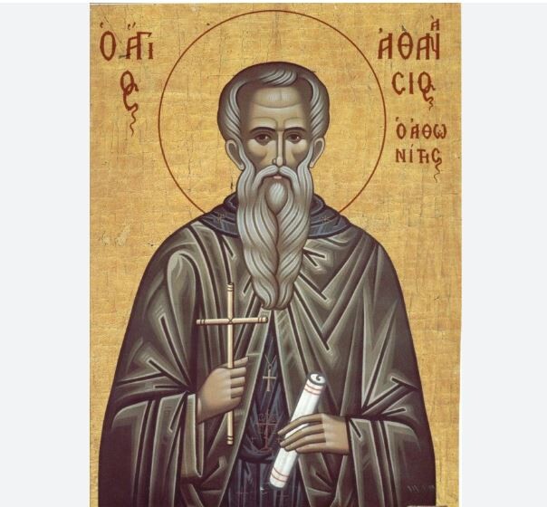 Преподобний Афанасій – афонський святий. Фото із сайту unia.ua.