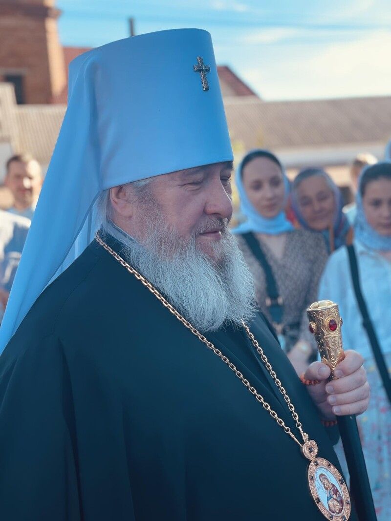У єпархії стверджують, що митрополита Володимира працівники ТЦК силоміць витягували з машини. Фото: Володимир-Волинська єпархія УПЦ.