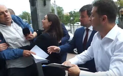 Момент нападу на Сергія Андрушка…