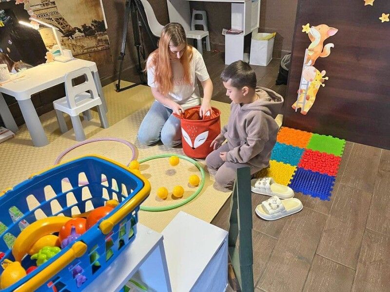 За грантові кошти Діана облаштувала кабінет та придбаладидактичні матеріали.