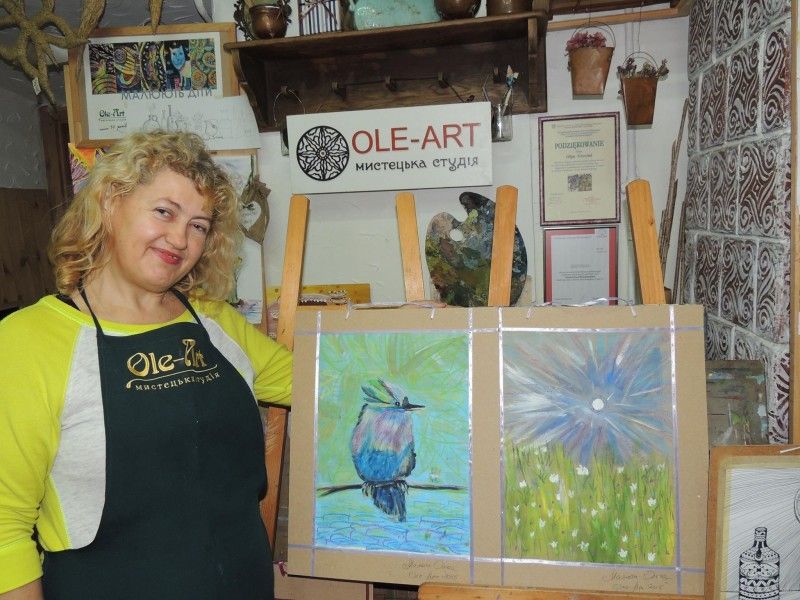 Ольга - найплідніший художник студії.