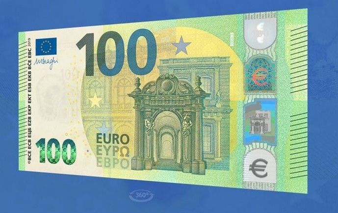 Банкнот номіналом 100 євро залишаються одними з найбільш затребуваних банкнот у світі.