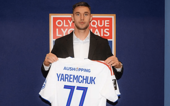  30-річний Роман Яремчука нещодавно перейшов грати за французький клуб «Олімпік» (Ліон). Фото: ol.fr.