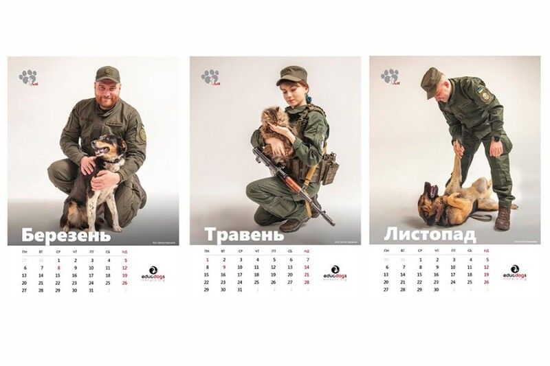 Всі тварини, яких відзняли для календаря, були хворими, занедбаними