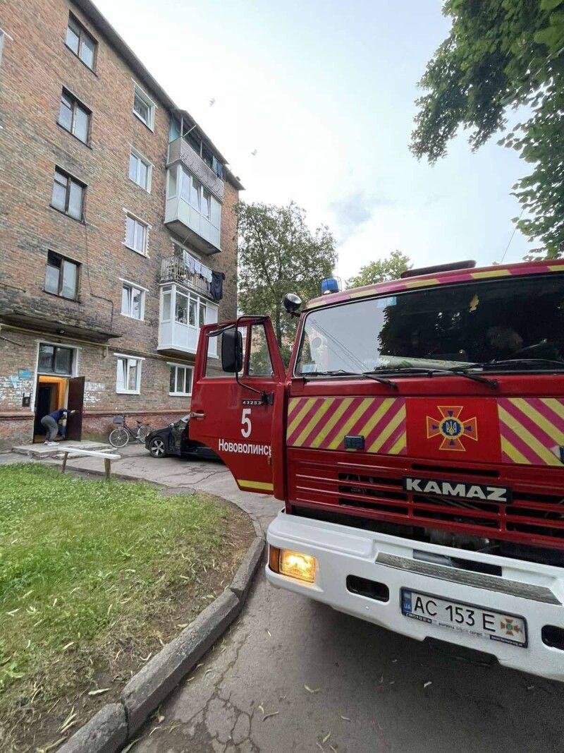 Фото – пресслужба ГУ ДСНС України у Волинській області.