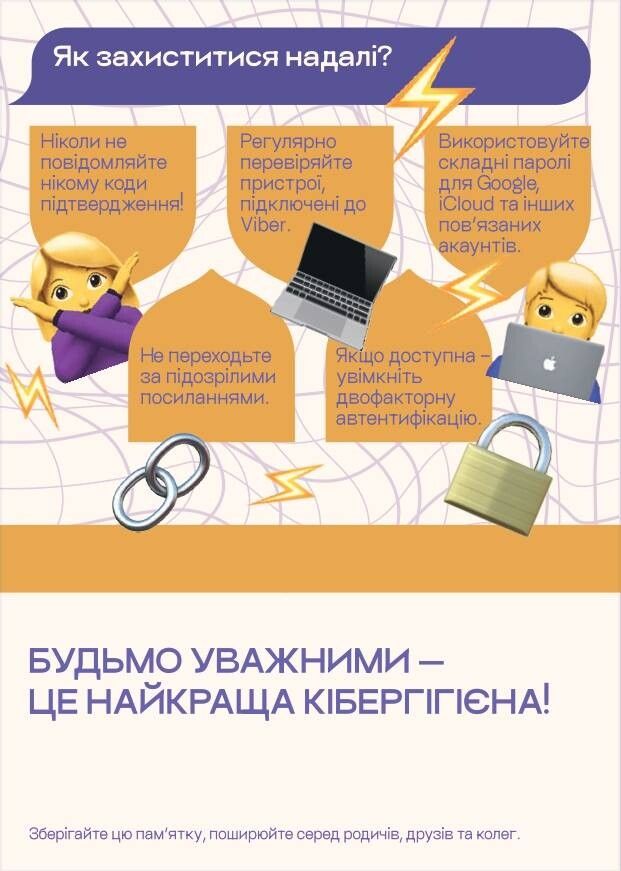 Прочитайте уважно цю інструкцію! Інфографіка: «КіберГрамотність».
