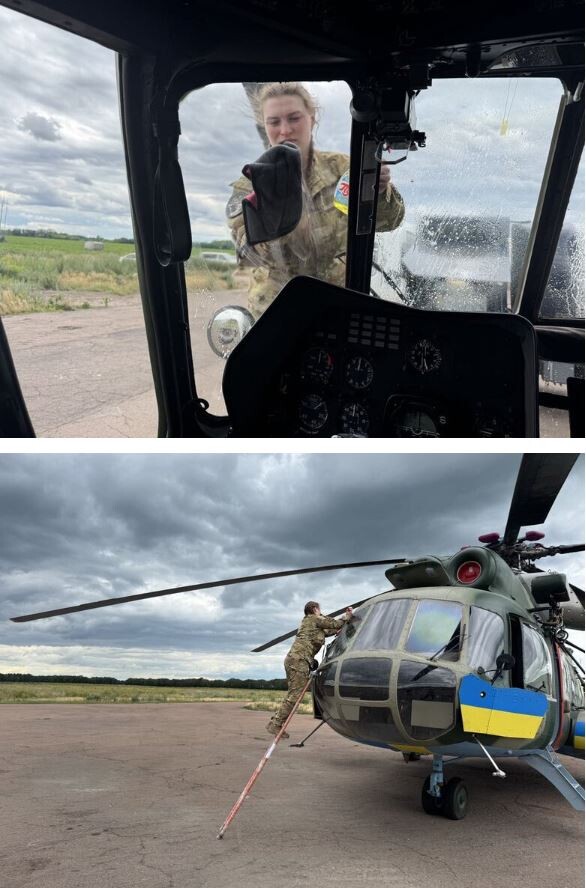 – Розмістите таке фото в інтернеті, і всі будуть казати, що я тут за тим, аби вікна протирати, – сміється Катерина.
