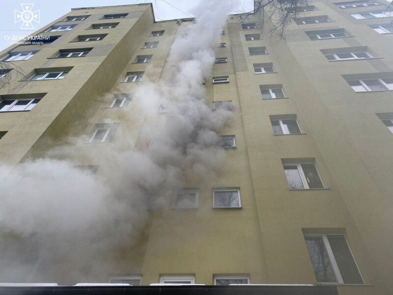 Займання виникло в підвалі.