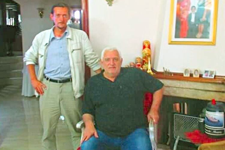 Наш герой під час зустрічі з губернатором регіону Ітапуа в Парагваї Джоні Смалком (праворуч) — ​українцем за походженням.