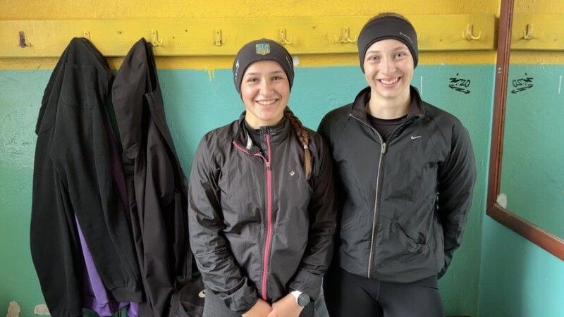 Веслувальниці Дарина Проскура та Катерина Дрозд. Суспільне Луцьк