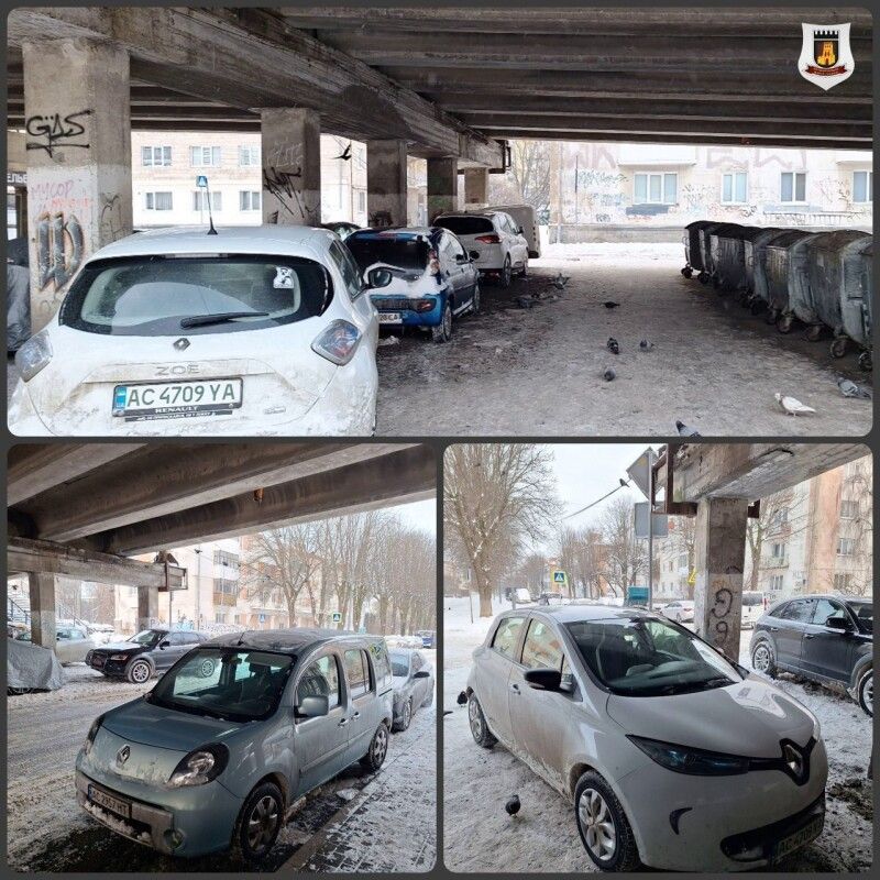 Паркування заборонено.